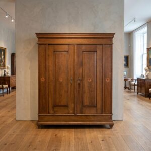 Wardrobe Biedermeier 1810 Oak