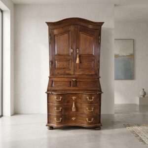 Secretaire Barok 1760 Eiken