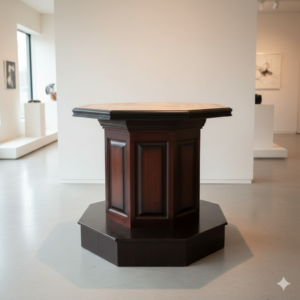 Statafel Bartafel Eiken Grenen Ø 1,20 m