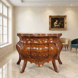 Commode Neo-barok Noten 1,10 m