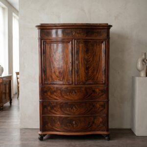 Servieskast Cabinet Biedermeier 1850 Mahonie