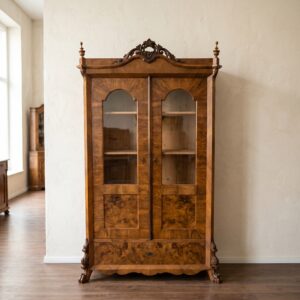 Vitrine Boekenkast Louis Philippe 1870 Noten