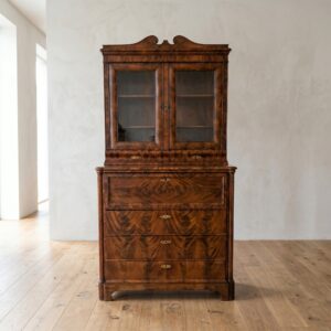 Secretaire Biedermeier 1850 Mahonie