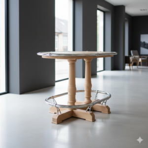 Statafel Ovaal Teak 1,70 m x 1,17 m