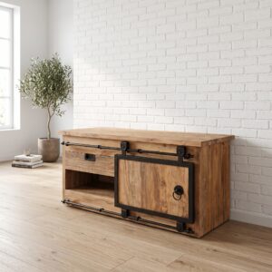 Lowboard TV-Meubel Teak 1,20 m