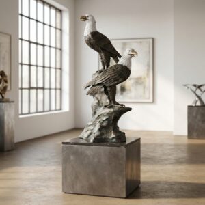 Beeld Tuinbeeld Adelaar 1,00 m