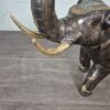 Beeld Tuinbeeld indische Olifant Brons 0,90 m - Afbeelding 3