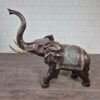 Beeld Tuinbeeld indische Olifant Brons 0,90 m - Afbeelding 4