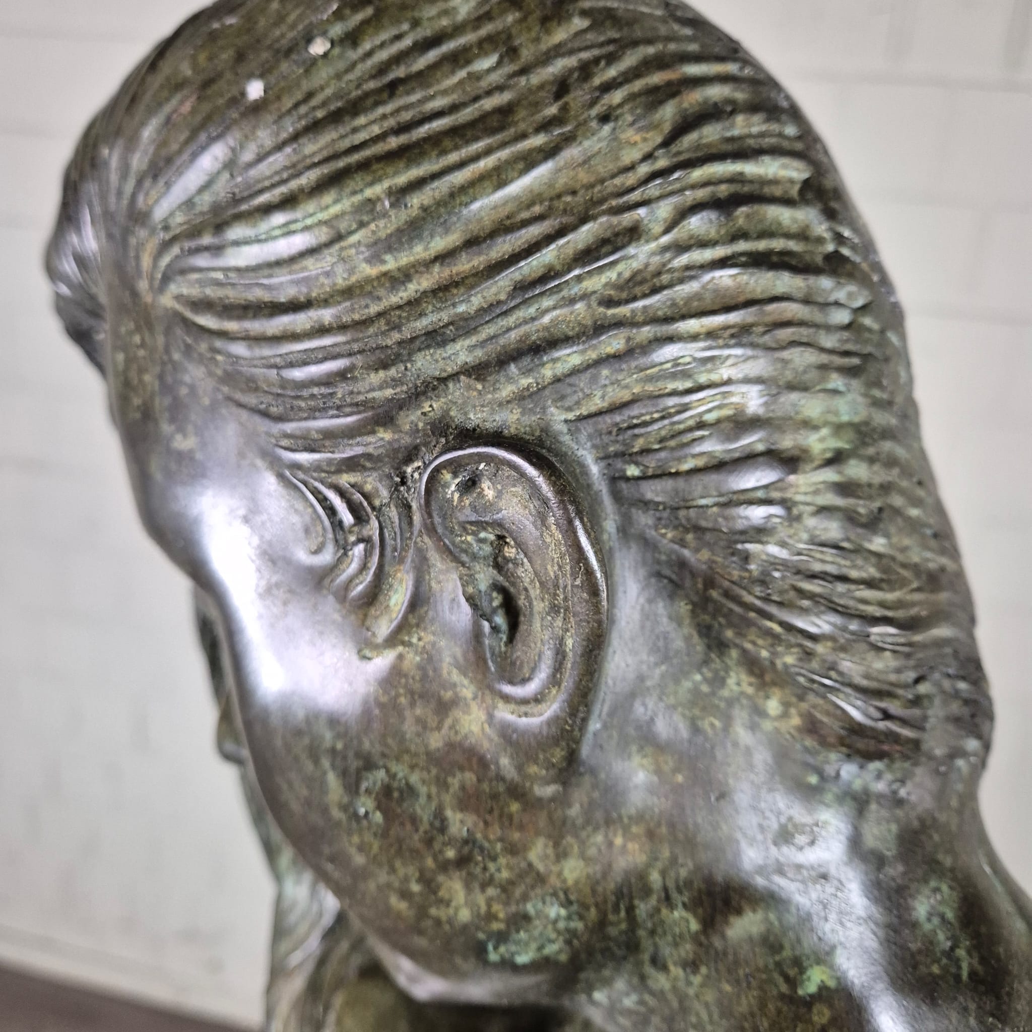 Beeld Tuinbeeld Vrouw Brons 1,62 m - Afbeelding 14