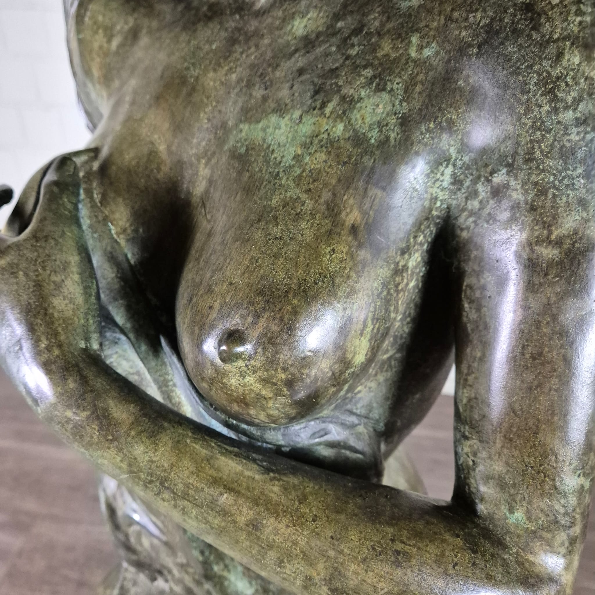 Beeld Tuinbeeld Vrouw Brons 1,62 m - Afbeelding 16