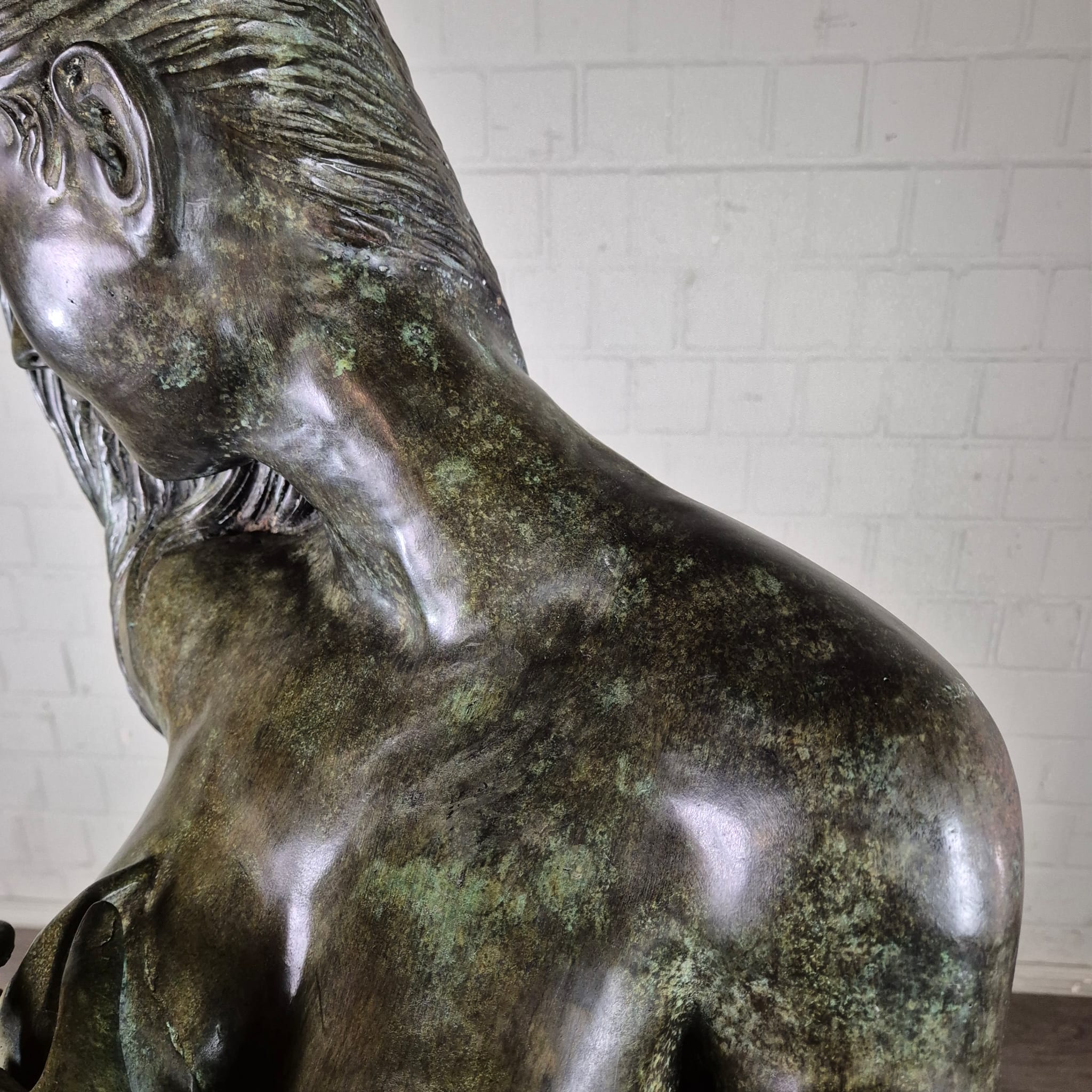 Beeld Tuinbeeld Vrouw Brons 1,62 m - Afbeelding 15