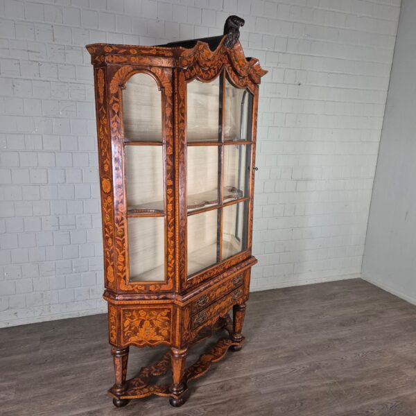 Vitrine Kabinetkast Servieskast Barok 1780 Noten