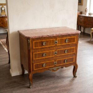 Commode Louis XVI (Louis seize) 1900 Mahonie