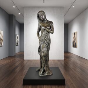 Beeld Tuinbeeld Vrouw Brons 1,62 m