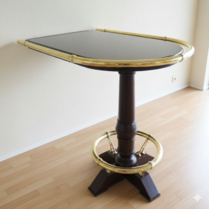 Statafel Wandtafel Mahoniehout 1,34 m