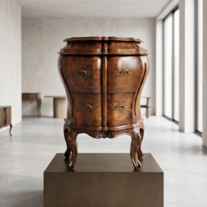 Miniatuur Commode Barok 1790 Noten
