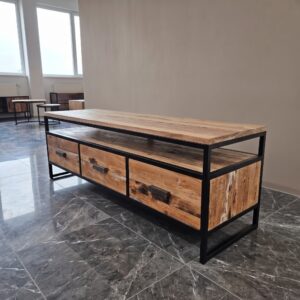 Lowboard TV-Meubel Teak 1,30 m