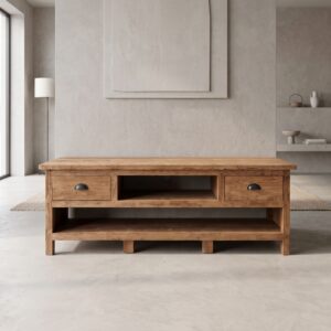 Lowboard TV-Meubel Teak 1,50 m