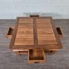 Salontafel Teak 1,10 m x 1,10 m - Afbeelding 5
