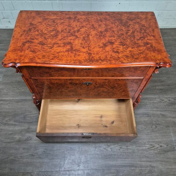 Commode Louis Philippe 1870 Berkenhout - Afbeelding 11