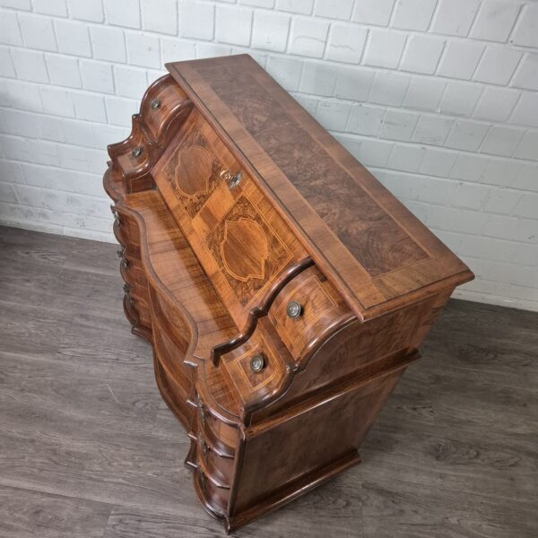 Secretaire Neo-barok Noten 1,04 m - Afbeelding 5