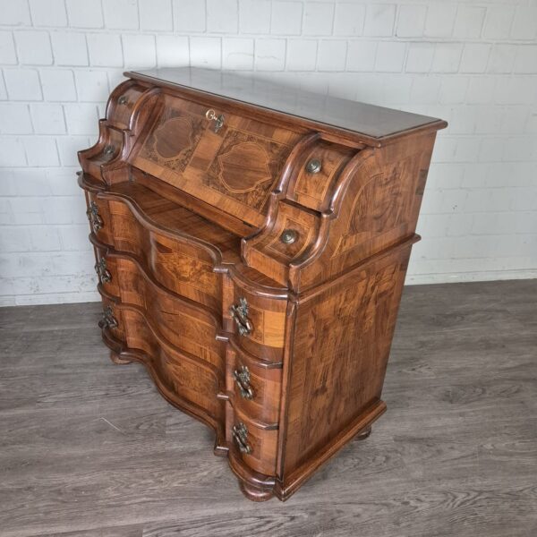 Secretaire Neo-barok Noten 1,04 m - Afbeelding 4