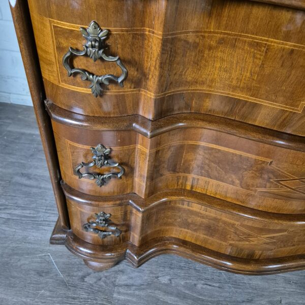 Secretaire Neo-barok Noten 1,04 m - Afbeelding 7