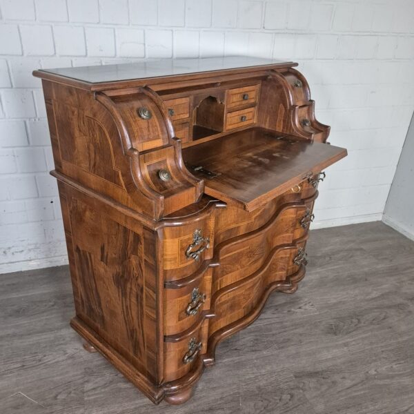 Secretaire Neo-barok Noten 1,04 m - Afbeelding 6