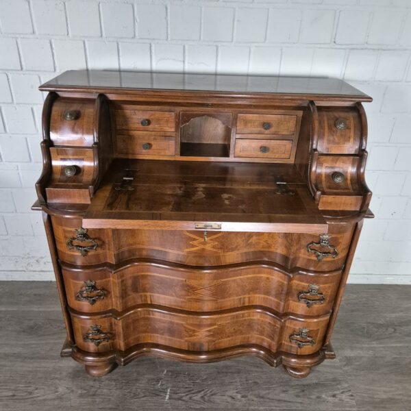 Secretaire Neo-barok Noten 1,04 m - Afbeelding 9