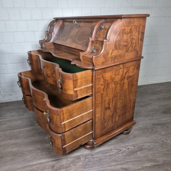 Secretaire Neo-barok Noten 1,04 m - Afbeelding 13