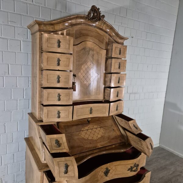 Tabernakel Secretaire Tabernakelsecretaire Barok 1770 Noten - Afbeelding 25