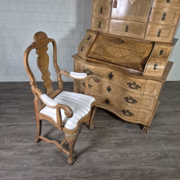 Tabernakel Secretaire Tabernakelsecretaire Barok 1770 Noten - Afbeelding 4