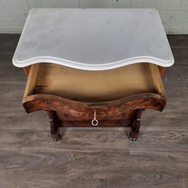 Kastje Commode Louis Philippe 1860 Mahonie - Afbeelding 8