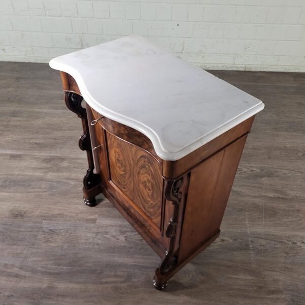 Kastje Commode Louis Philippe 1860 Mahonie - Afbeelding 4