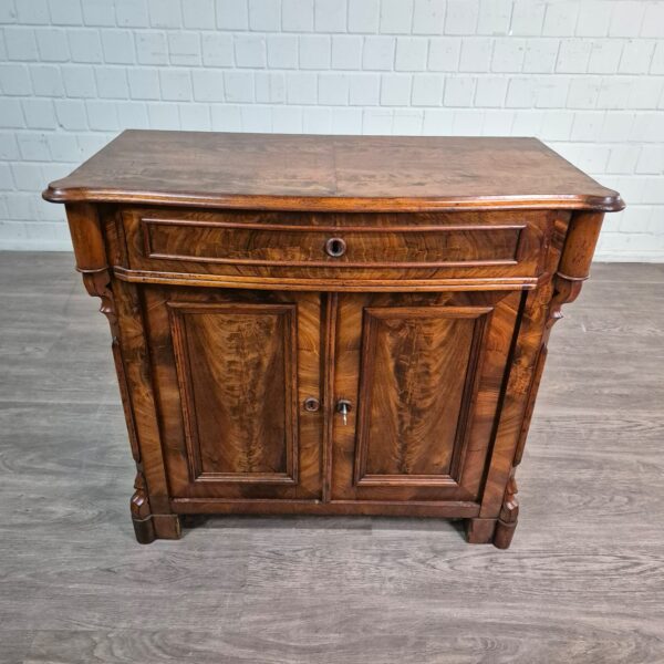 Commode Louis Philippe 1870 Mahonie - Afbeelding 2