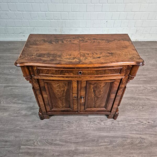 Commode Louis Philippe 1870 Mahonie - Afbeelding 3