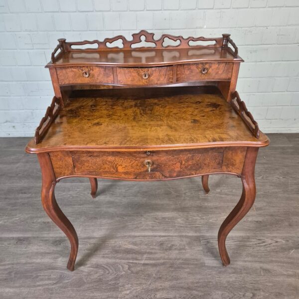 Dames Bureau Secretaire Louis Philippe 1860 Noten - Afbeelding 2