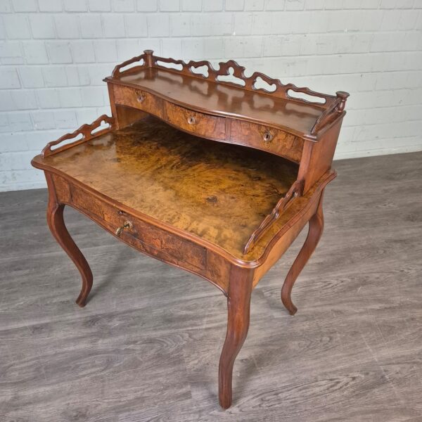 Dames Bureau Secretaire Louis Philippe 1860 Noten - Afbeelding 4