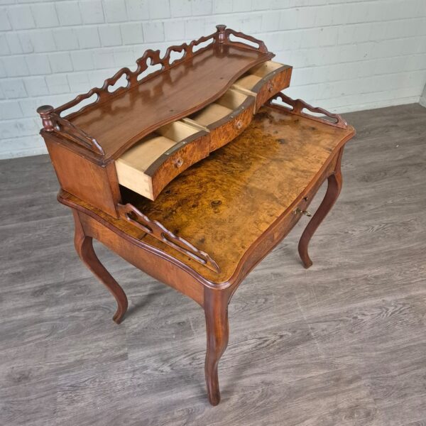 Dames Bureau Secretaire Louis Philippe 1860 Noten - Afbeelding 9