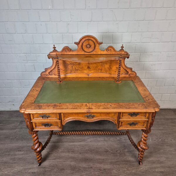 Bureau met Opstand Biedermeier 1850 Noten - Afbeelding 3