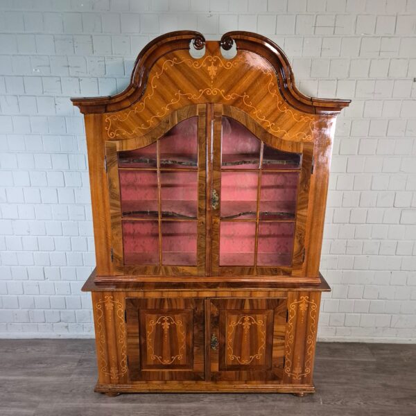 Vitrine Servieskast Barok 1770 Noten - Afbeelding 2