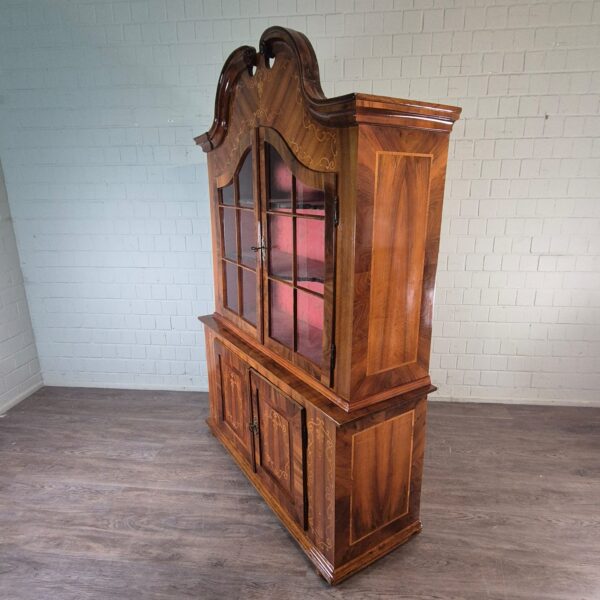 Vitrine Servieskast Barok 1770 Noten - Afbeelding 4