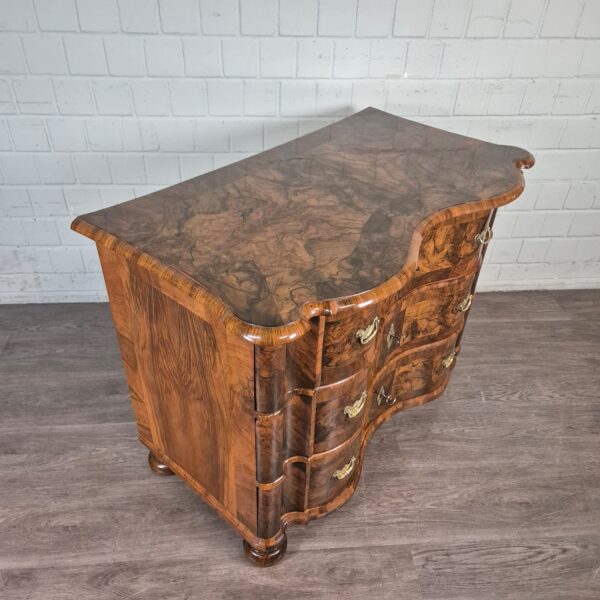 Barokcommode Commode Barok 1780 Noten - Afbeelding 3