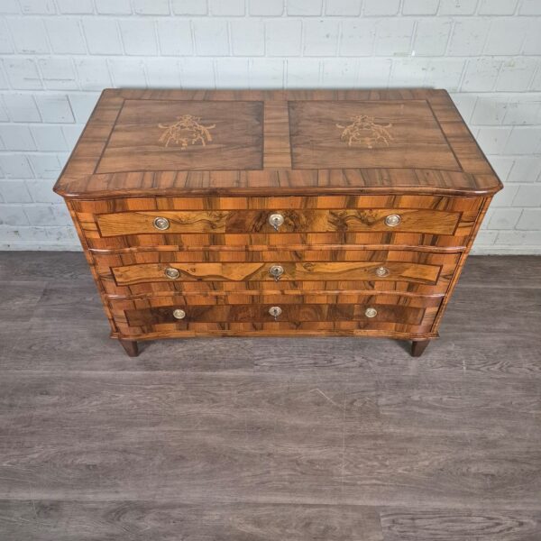 Barokcommode Commode Barok 1780 Noten - Afbeelding 3