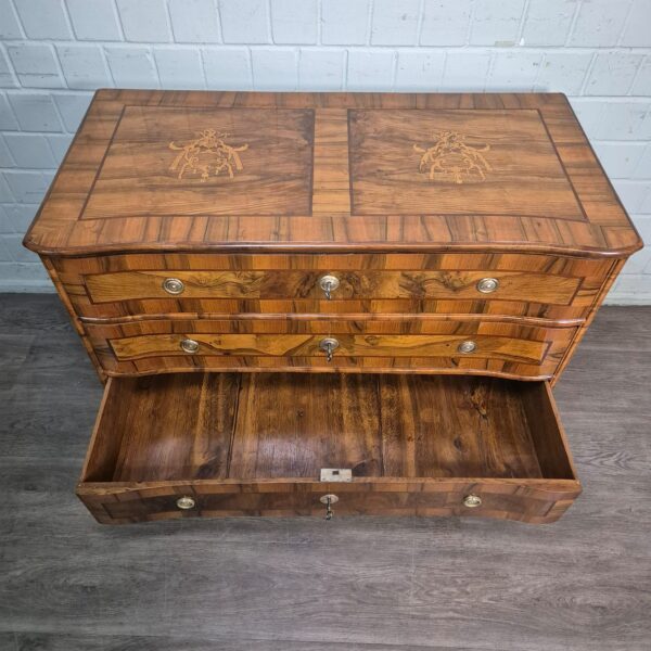 Barokcommode Commode Barok 1780 Noten - Afbeelding 13