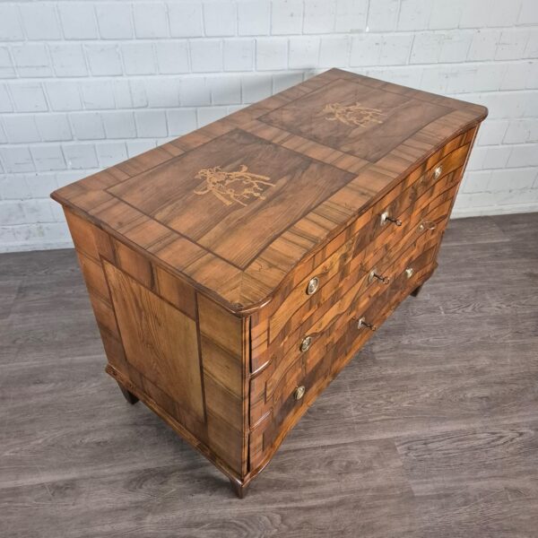 Barokcommode Commode Barok 1780 Noten