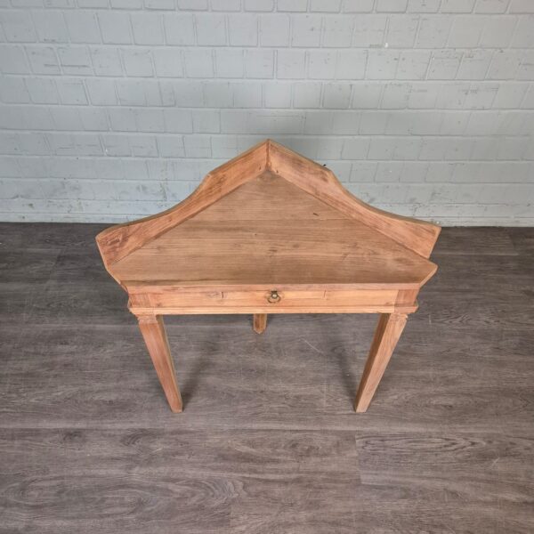 Tafel Hoek-tafel Teak 0,90 m - Afbeelding 2