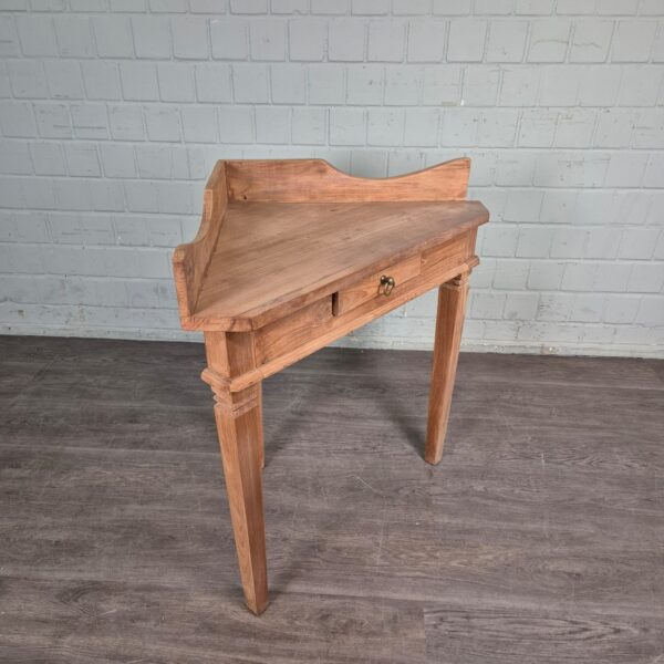 Tafel Hoek-tafel Teak 0,90 m - Afbeelding 7