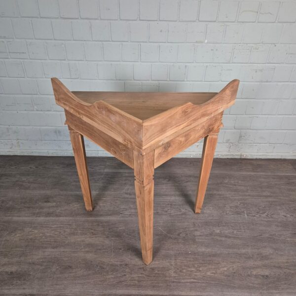 Tafel Hoek-tafel Teak 0,90 m - Afbeelding 10