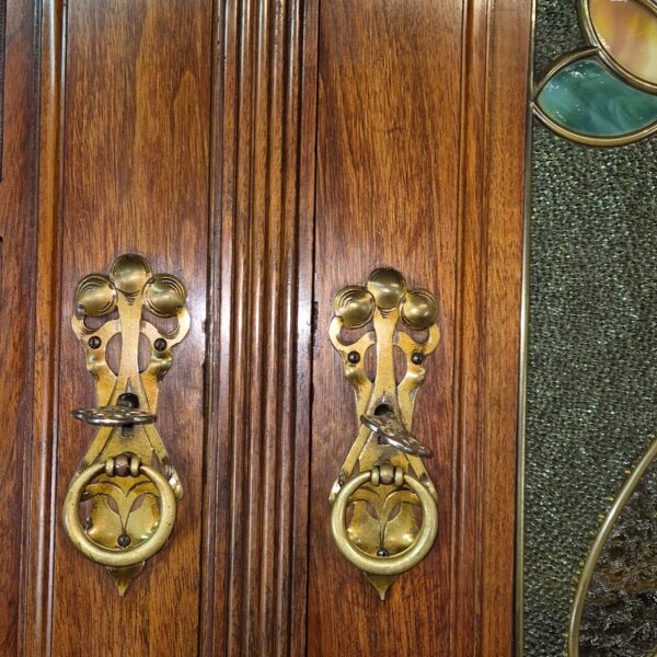 Buffetkast Kast Jugendstil 1900 Noten - Afbeelding 7